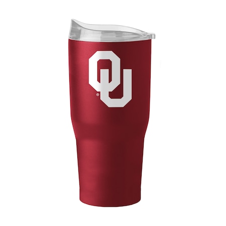 Logo Brands Oklahoma 30oz Flipside Powder Coat Tumbler 192-S30PT-34